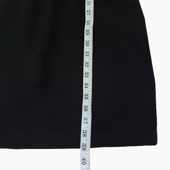 Calvin Klein Suit Set Dress Jacket Womens 14 Red Black Ponte Knit Sophisticated - Picture 10 of 16